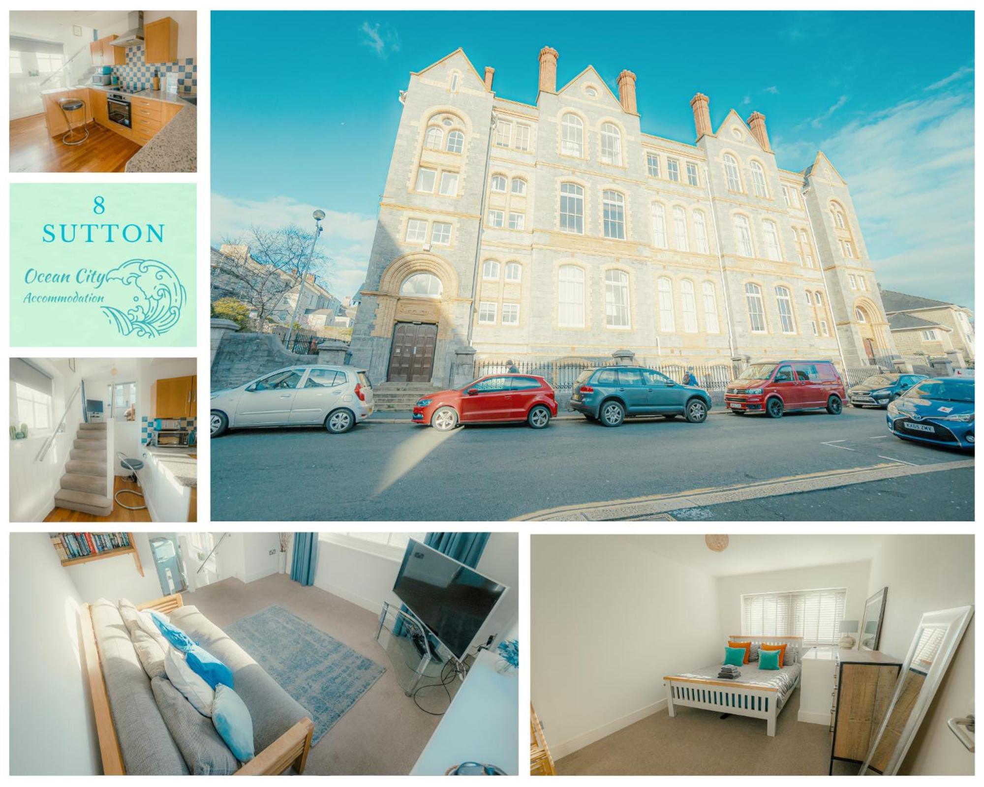 Super Duplex With Free Parking Apartment Plymouth Exterior photo